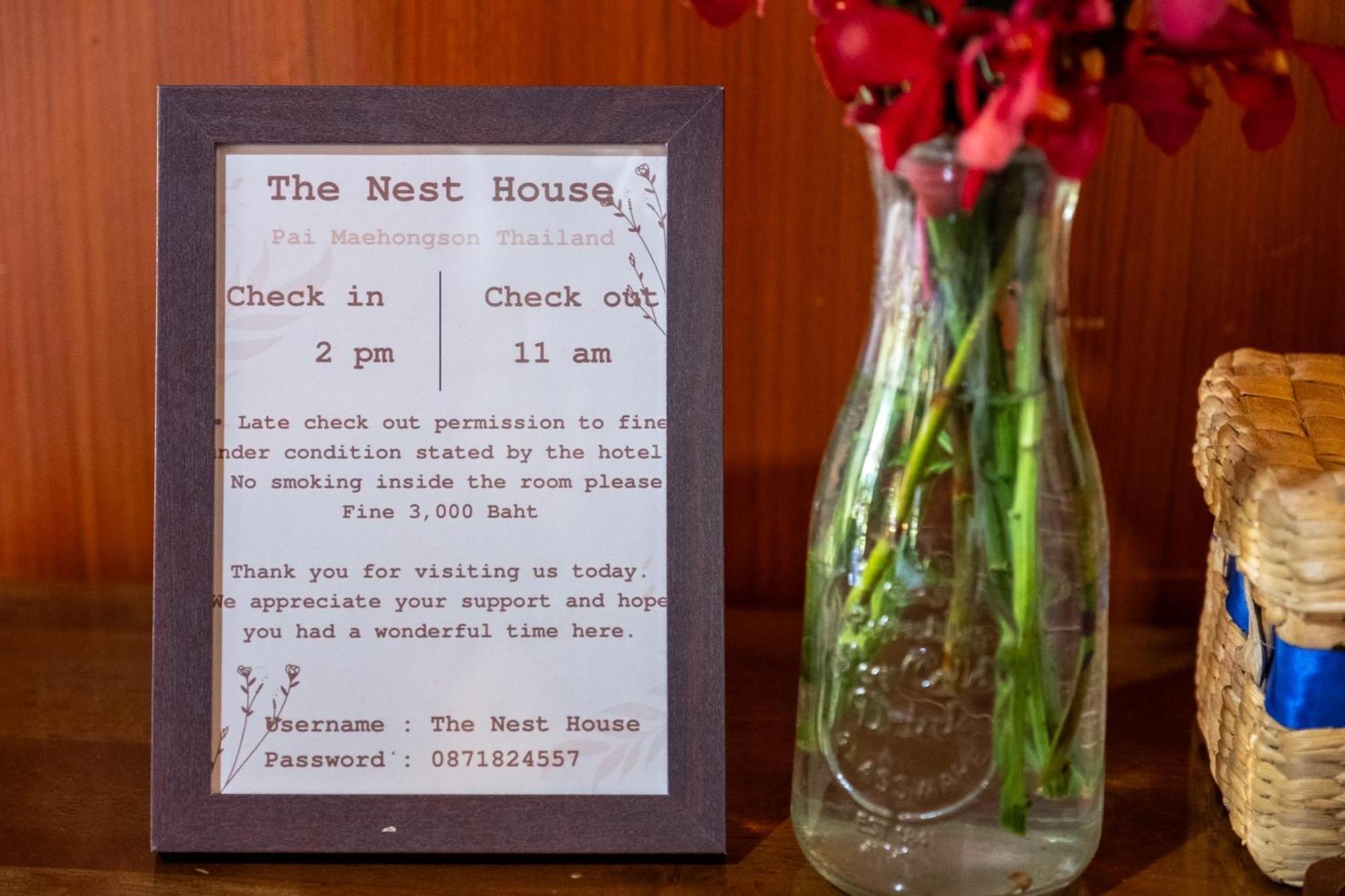 Hotel The Nest House à Pai Extérieur photo